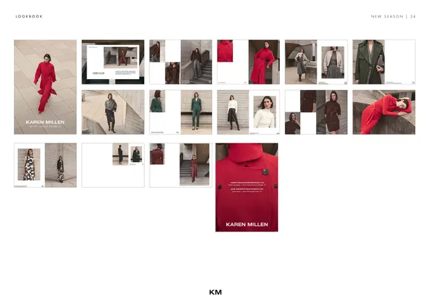 Lookbook spreads