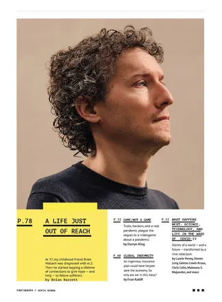 Magazine feature opener